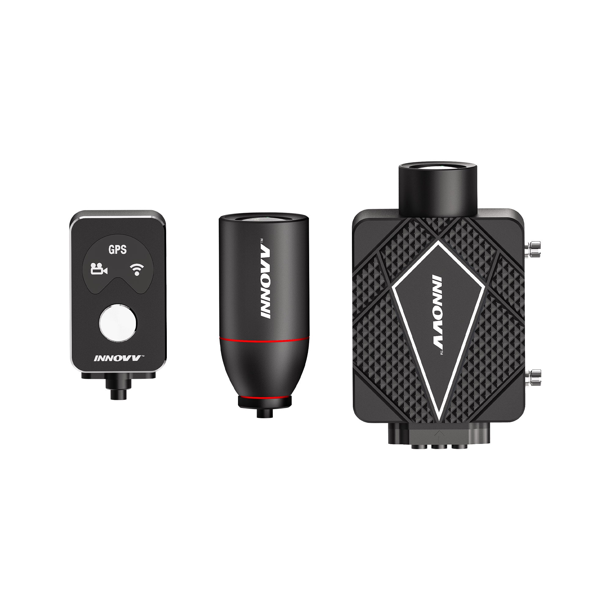 K5 4K+1080P Motorcycle Dashcam