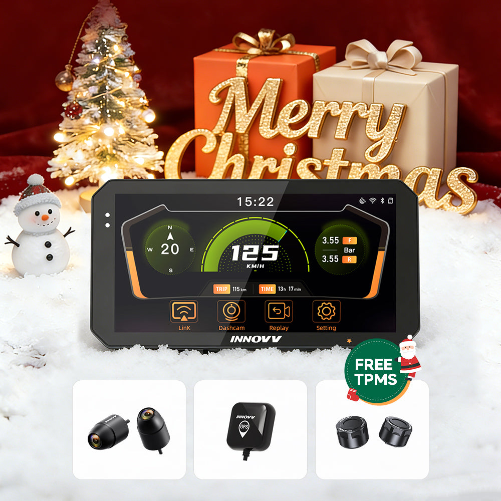 N2 Display+GPS+2K Camera+Free TPMS