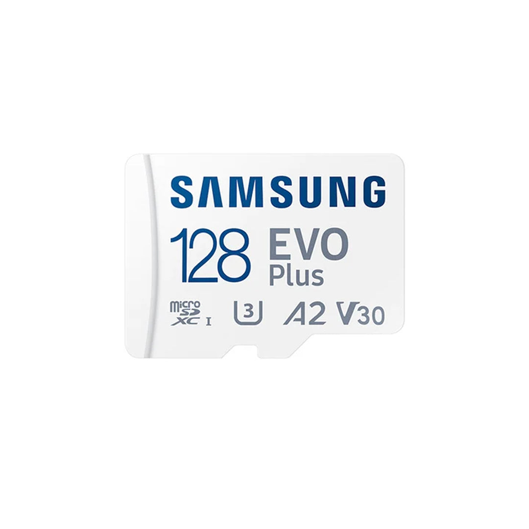 Samsung 128GB EVO Plus microSD Card for High-Speed Video