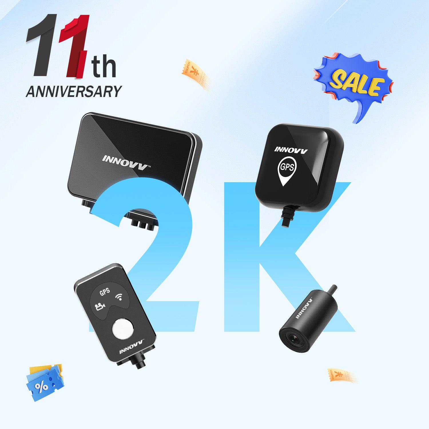 INNOVV K7 Motorcycle Dashcam