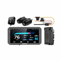INNOVV N3 universal motorcycle smart display with quick release mount, dual 2K cameras and GPS module
