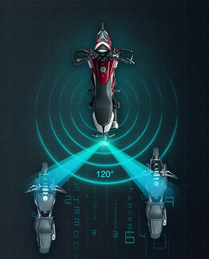ThirdEYE Blind Spot Monitoring System Universal Fit via R1300GS Mirror ( Mirrors not included )