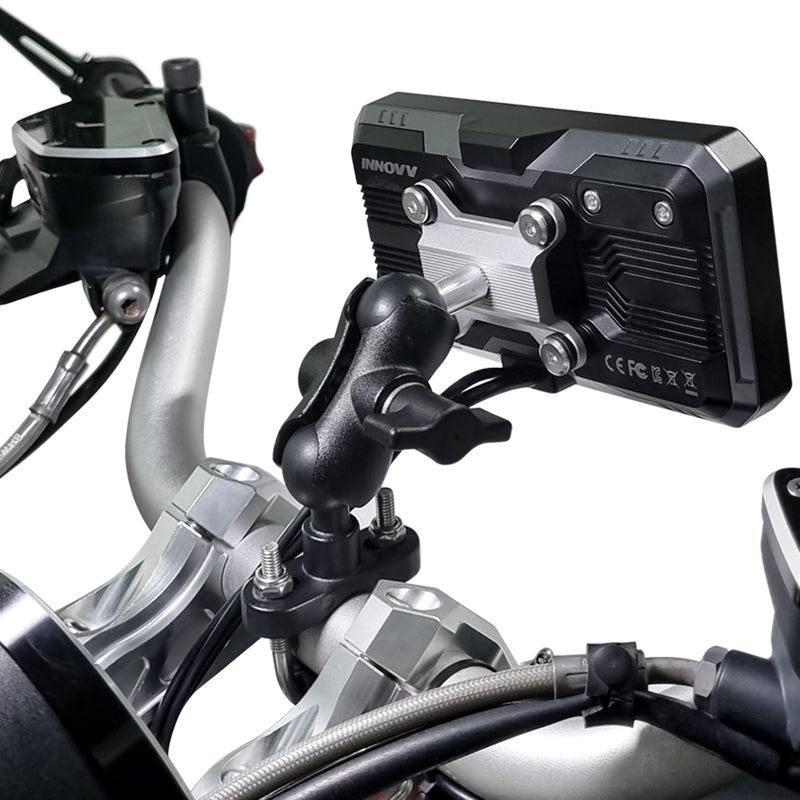 U-shaped 1-inch ball head handlebar base bracket combination