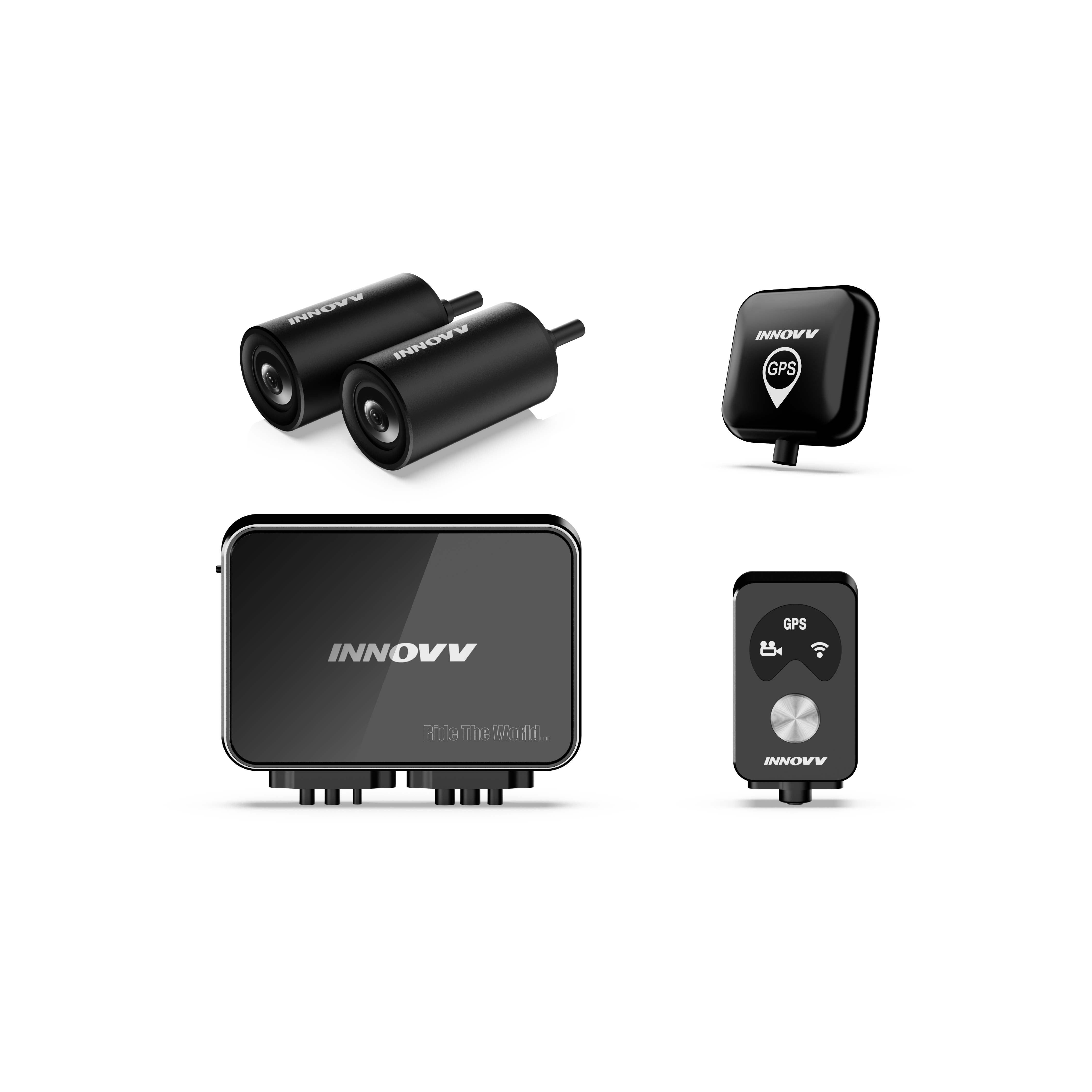 K7 Dual- 2K Motorcycle Dashcam