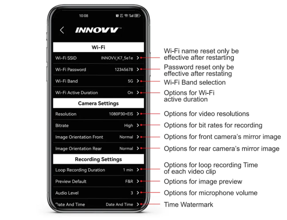 Customize Video Quality & Connection