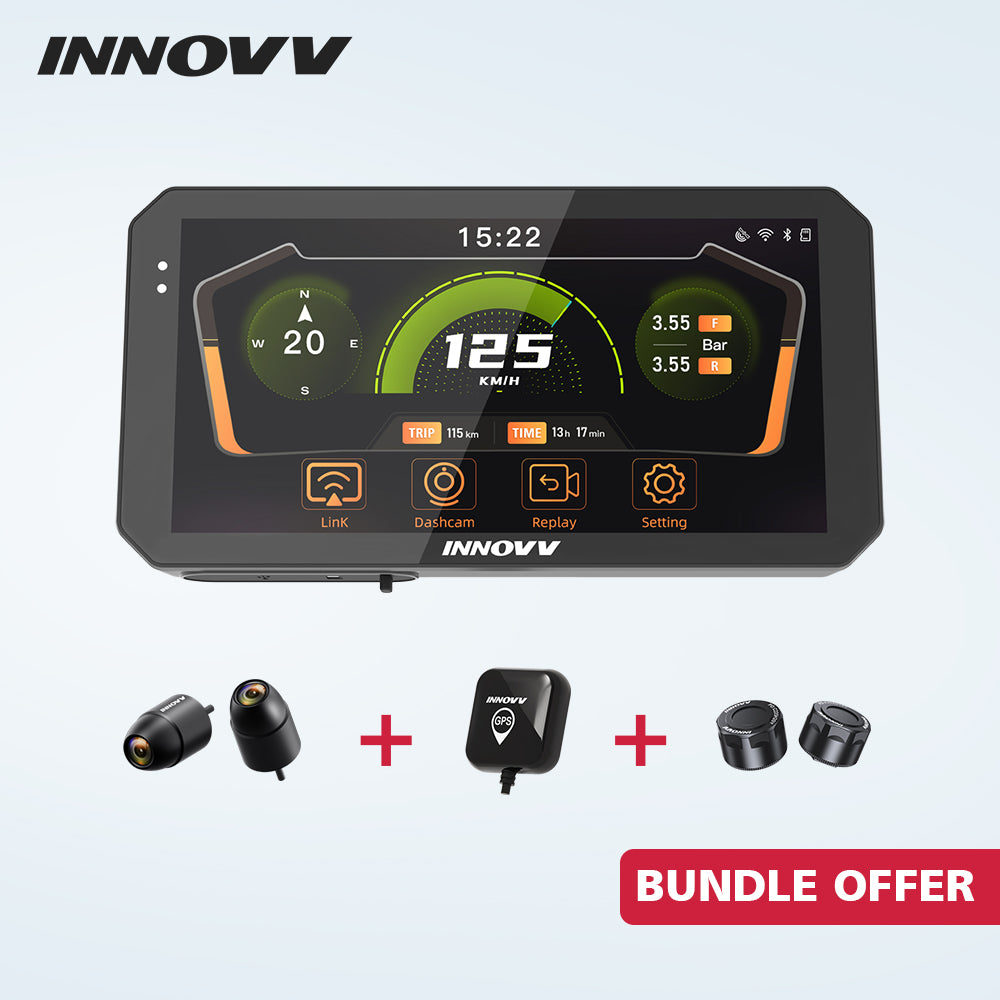 N2 Display+GPS+2K Camera+Free TPMS