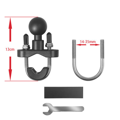 U-shaped 1-inch ball head handlebar base bracket combination