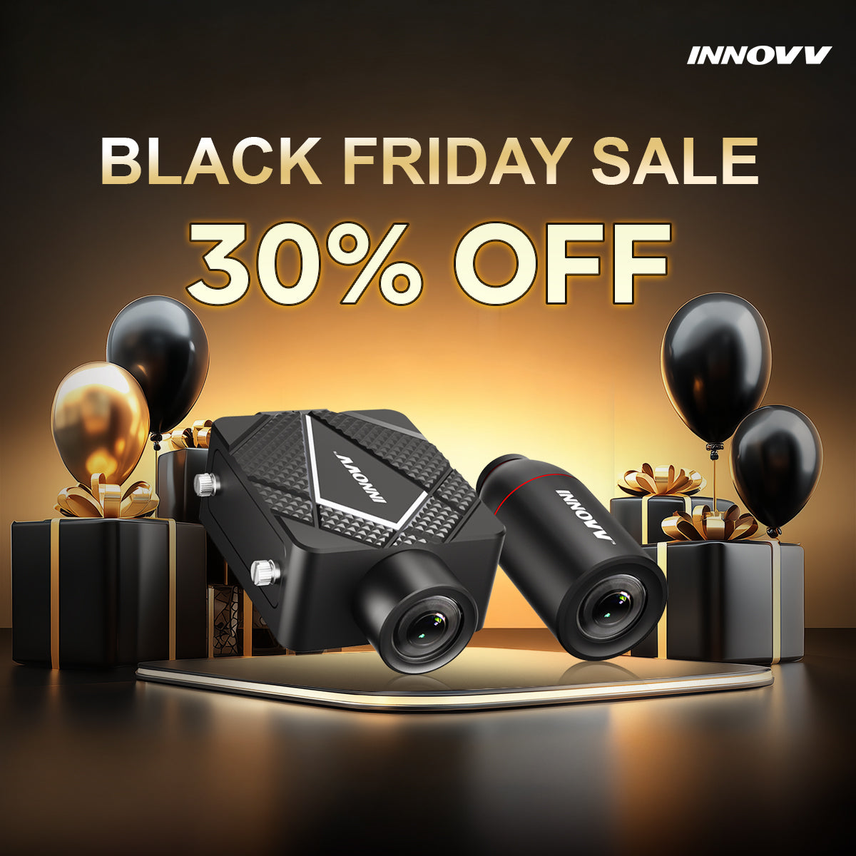 K5 4K+1080P Motorcycle Dashcam