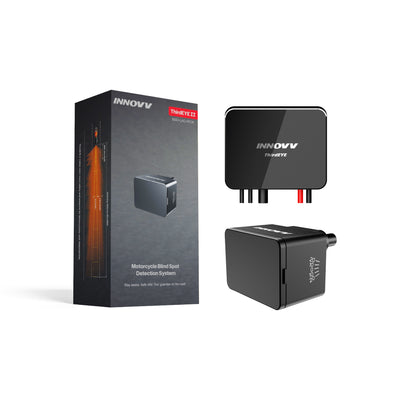 ThirdEYE Blind Spot Monitoring System Universal Fit via R1300GS Mirror ( Mirrors not included )